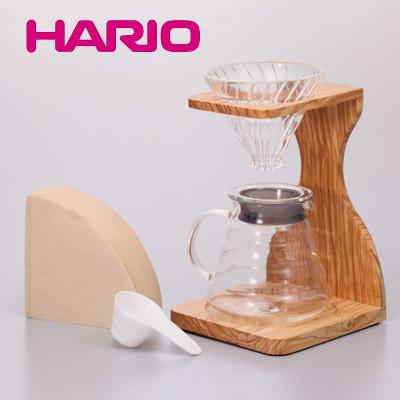 HARIO V60オリーブウッドスタンドセット VSS-1206-OV – ひなの杜